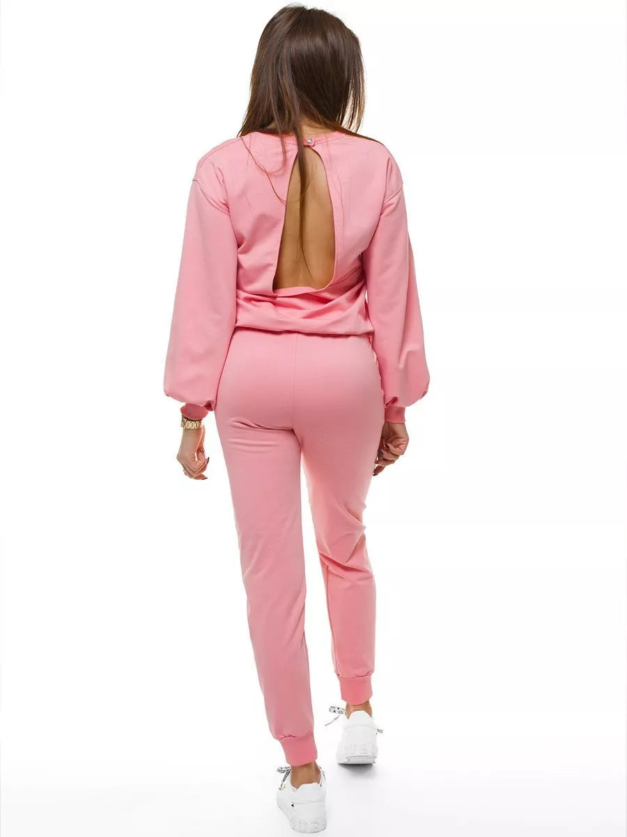 Rozā sieviešu sporta komplekts Kotri