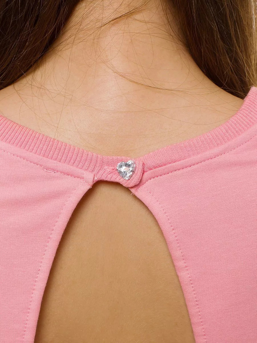 Rozā sieviešu sporta komplekts Kotri