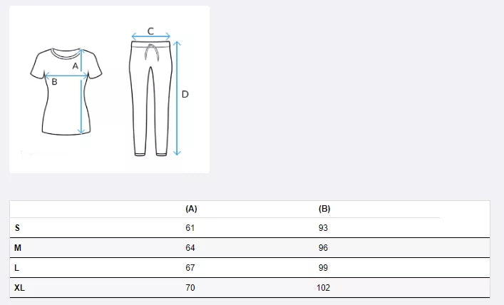 Rozā sieviešu sporta komplekts Rubi