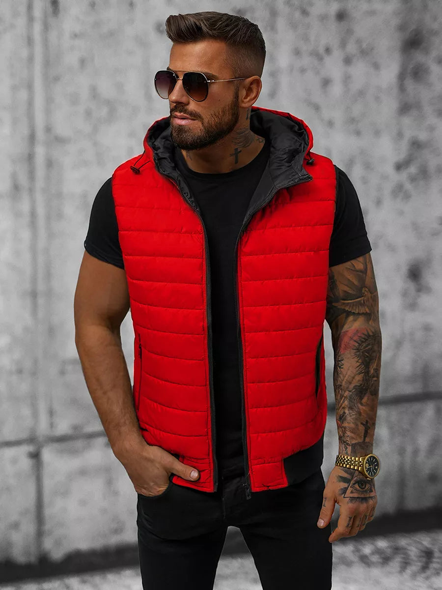 Vīriešu sarkana veste Minel