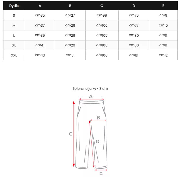 Sieviešu baltas ikdienas bikses Flor