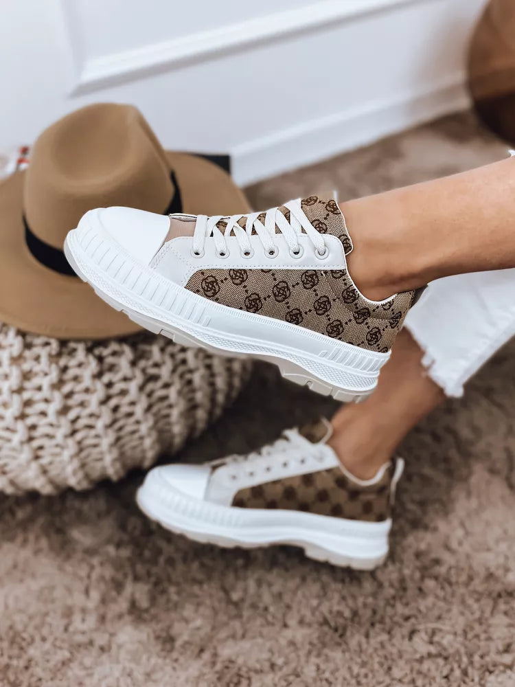 Sieviešu baltas ikdienas kurpes Remil