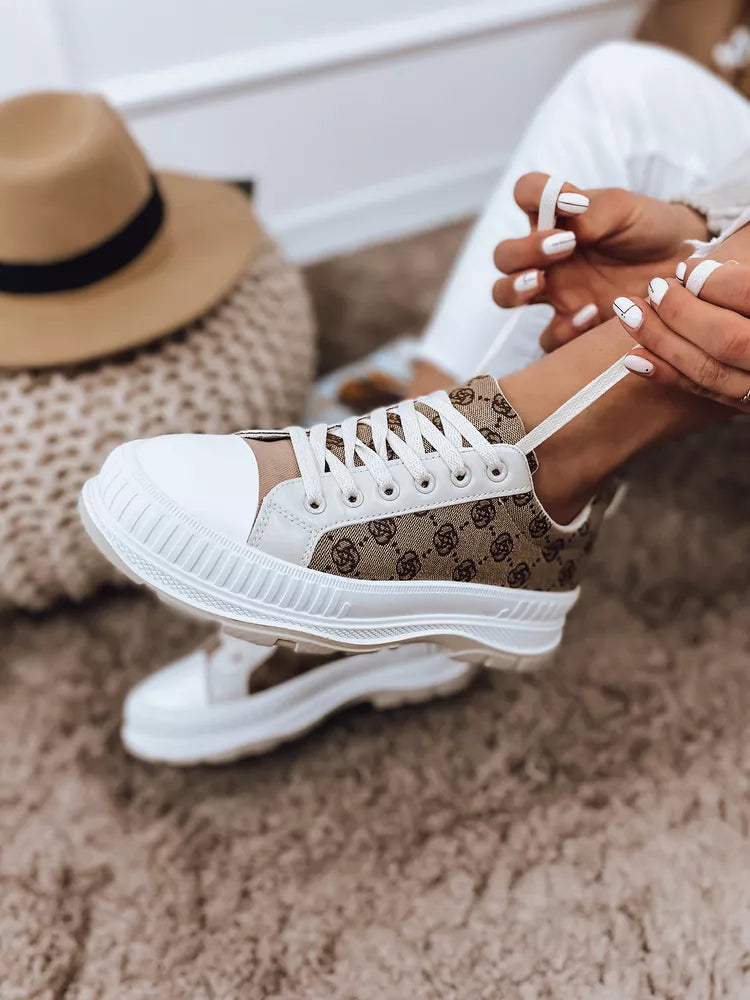 Sieviešu baltas ikdienas kurpes Remil