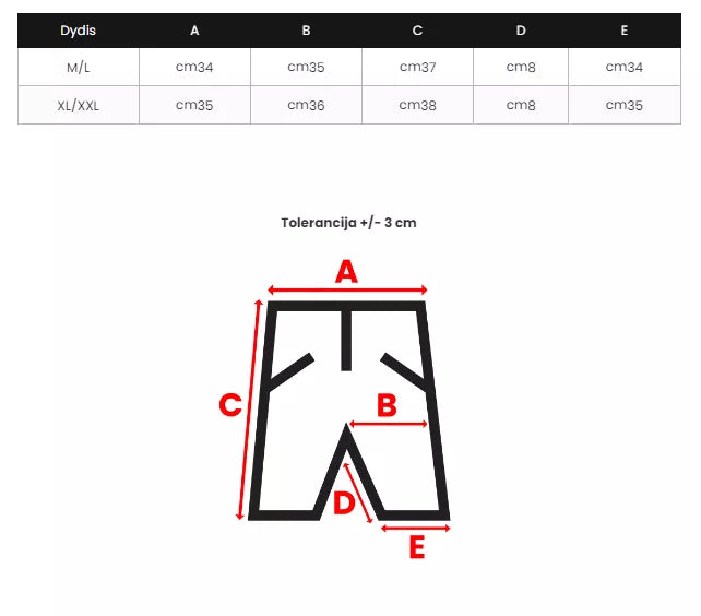 Sieviešu tumši zili šorti "Jungle"