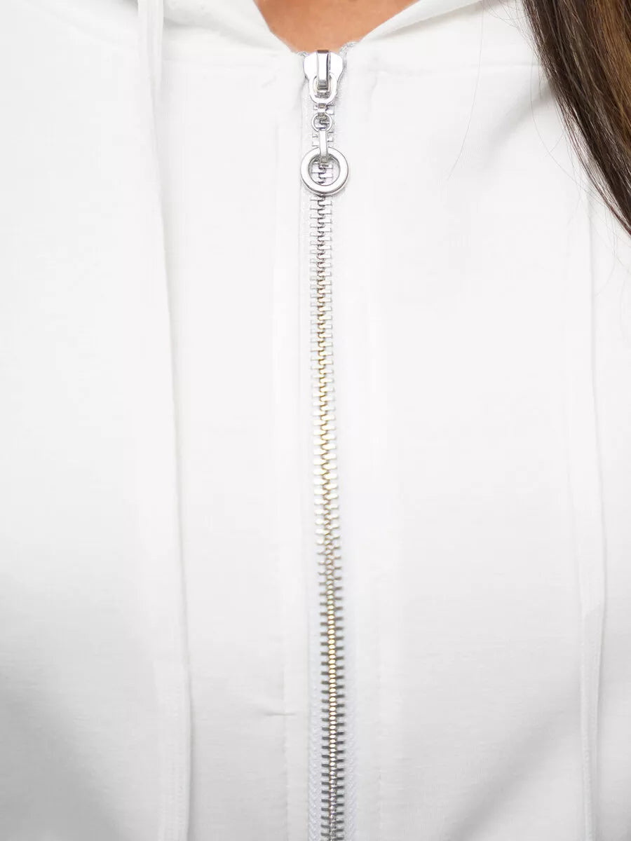 Sieviešu balts brīvā laika apģērbu komplekts Tiny.