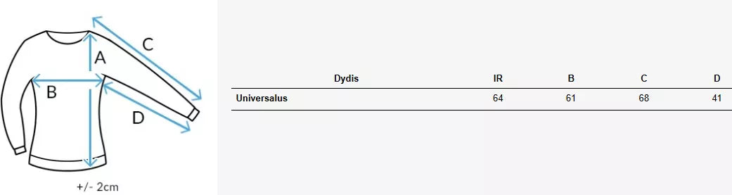 Sieviešu balts džemperis Roal
