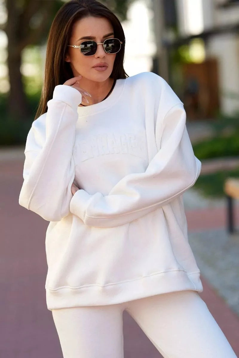 Sieviešu balts komplekts "Copenhagen"