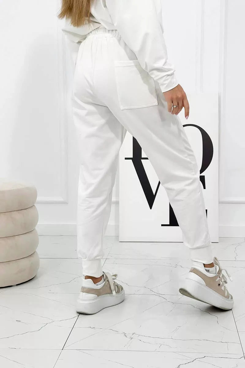 Sieviešu balts komplekts Evoli.