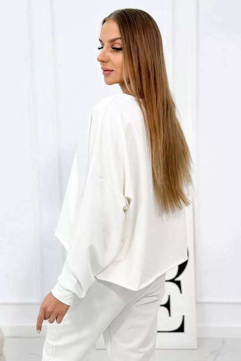 Sieviešu balts komplekts Evoli.