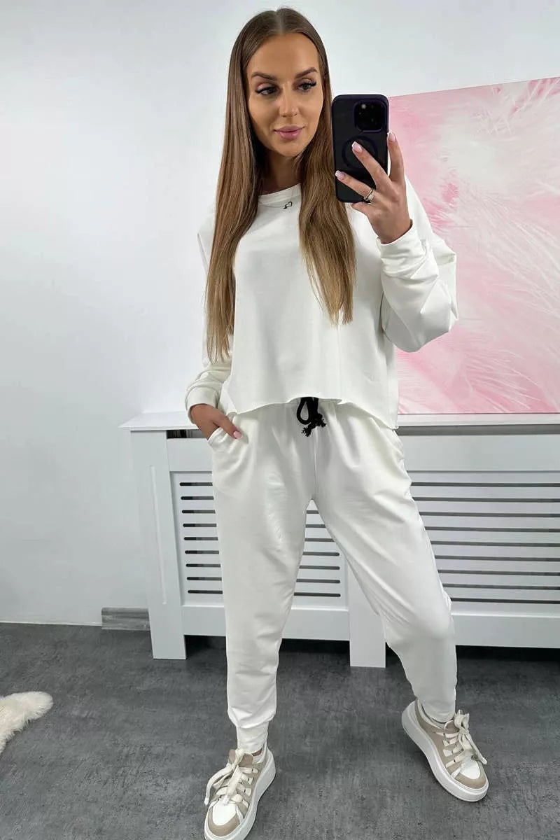 Sieviešu balts komplekts Evoli.