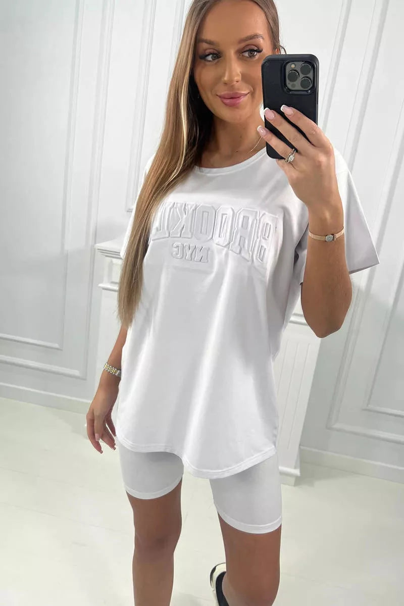 Sieviešu balts komplekts Korina.