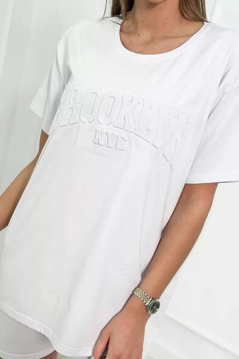 Sieviešu balts komplekts Korina.