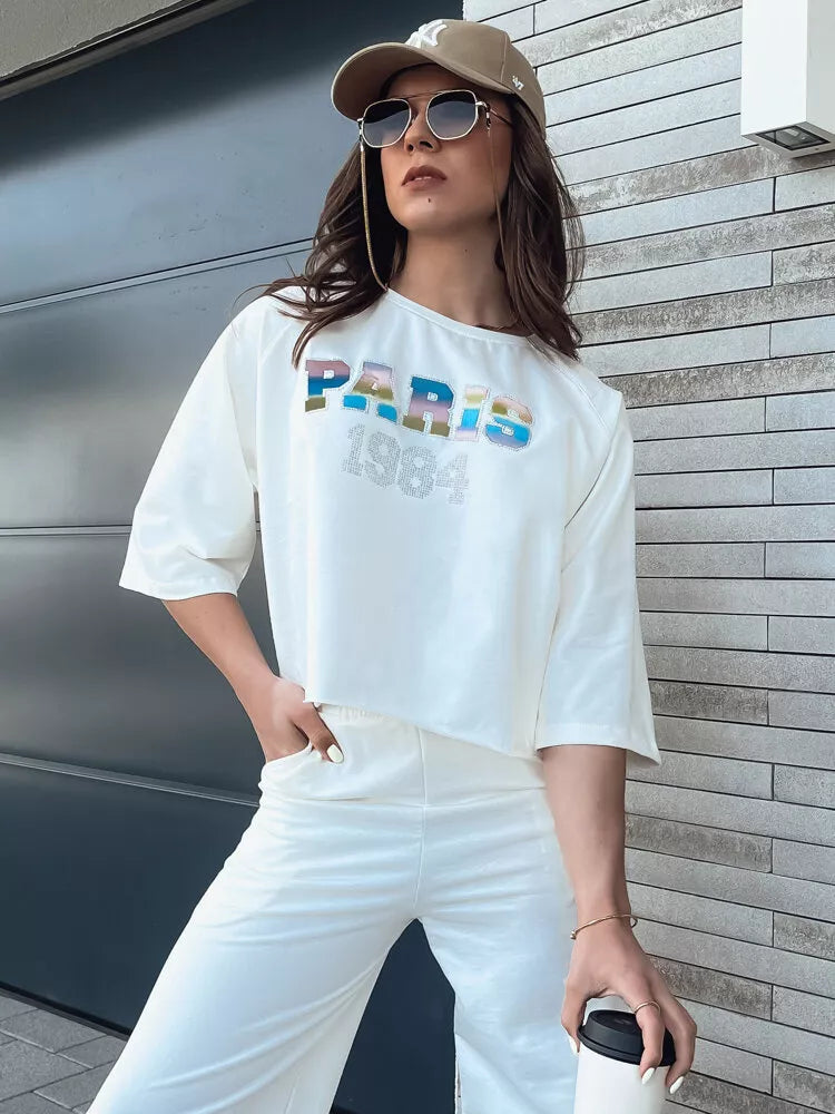 Sieviešu balts komplekts Rosin.