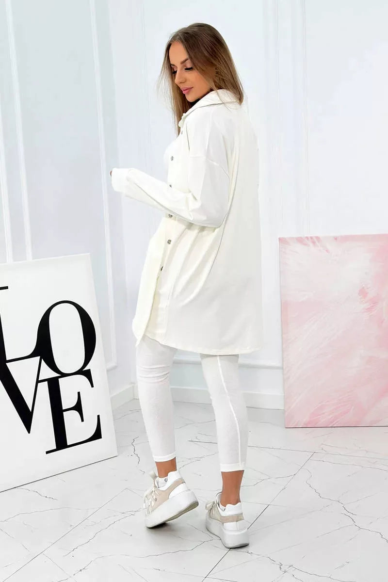 Sieviešu balts komplekts Triple