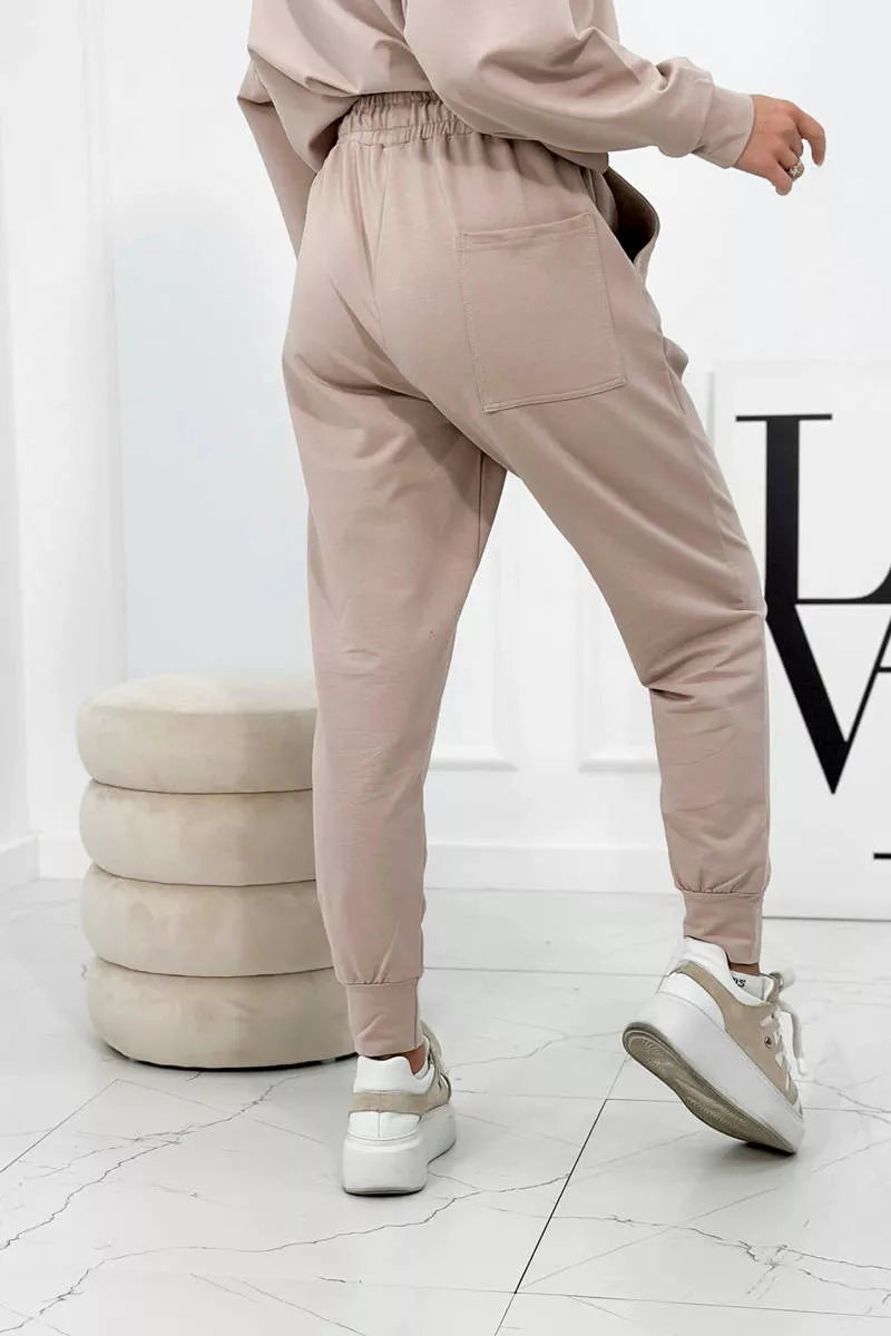 Sieviešu smilšu krāsas komplekts Evoli.