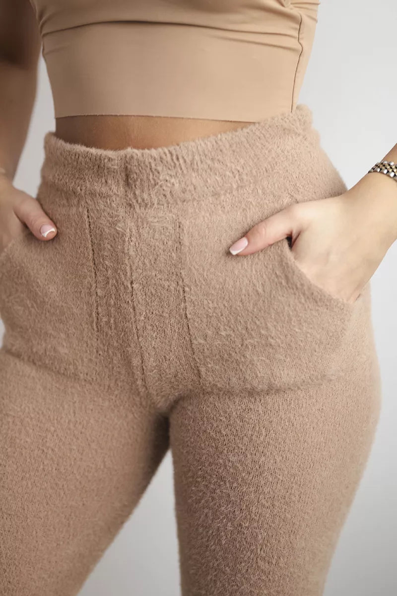 Sieviešu bēšs komplekts Minky