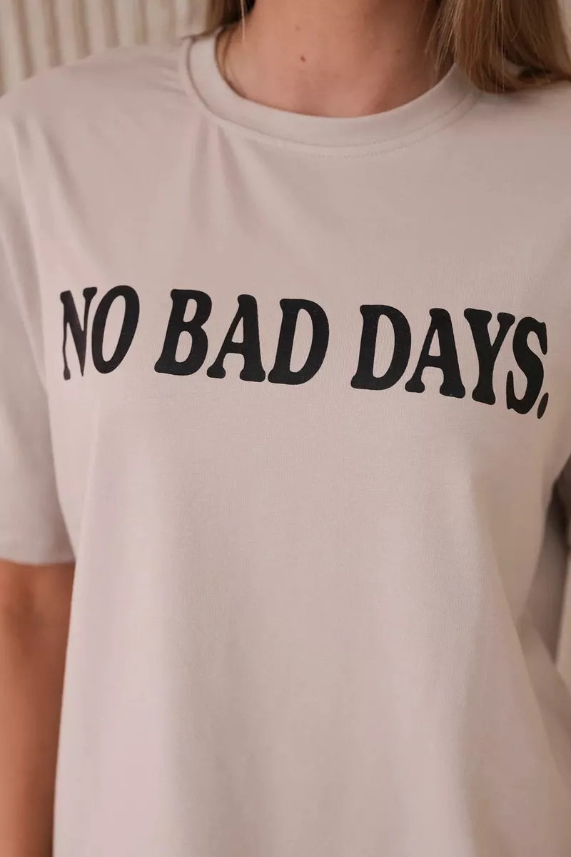 Sieviešu bēškrāsas T-krekls Days