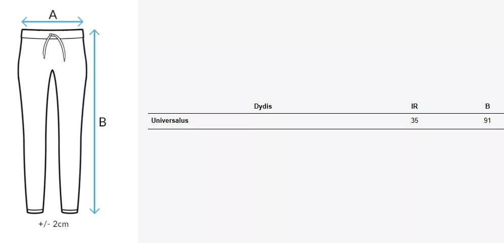 Sieviešu bikses baltas Erli