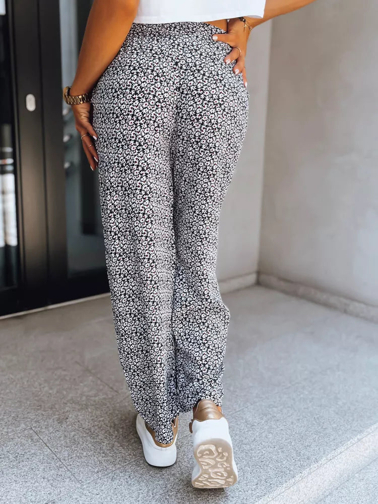 Sieviešu melnas Step bikses