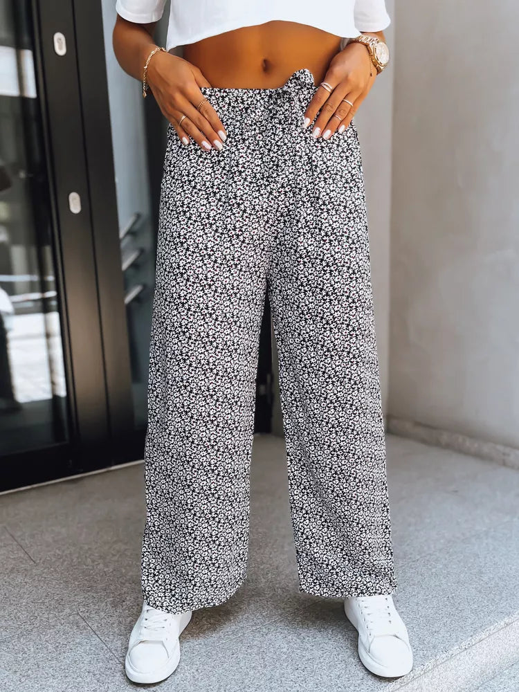 Sieviešu melnas Step bikses