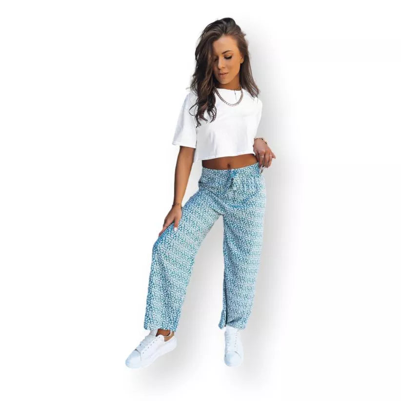 Sieviešu zaļas Step bikses