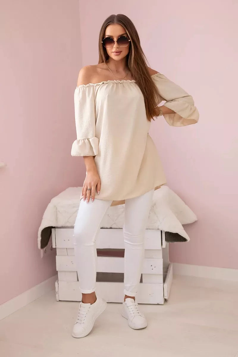 Sieviešu bēša blūze Lisa