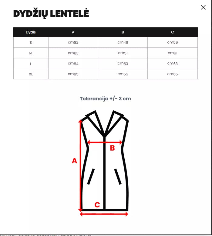 Sieviešu stepēta veste Dona