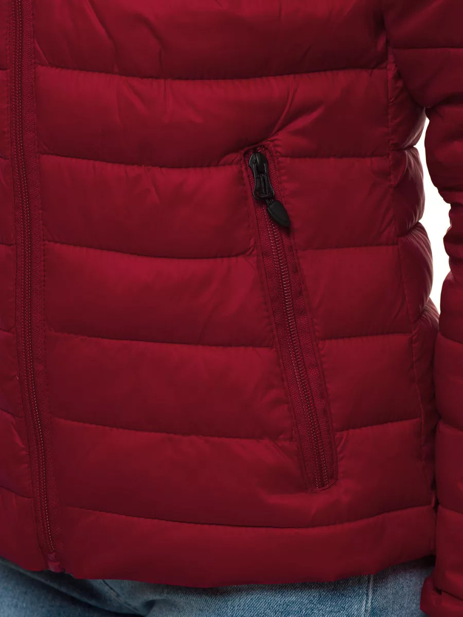 Bordo sieviešu pavasara jaka Doli