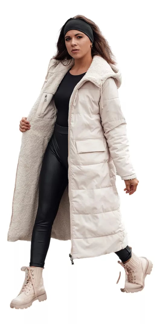 Sieviešu brūna jaka Gluma