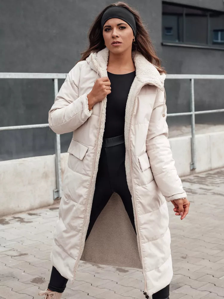 Sieviešu brūna jaka Gluma