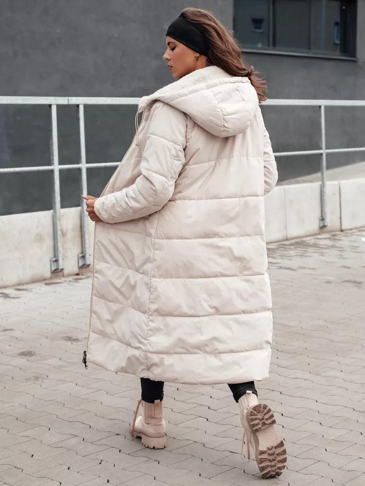 Sieviešu brūna jaka Gluma