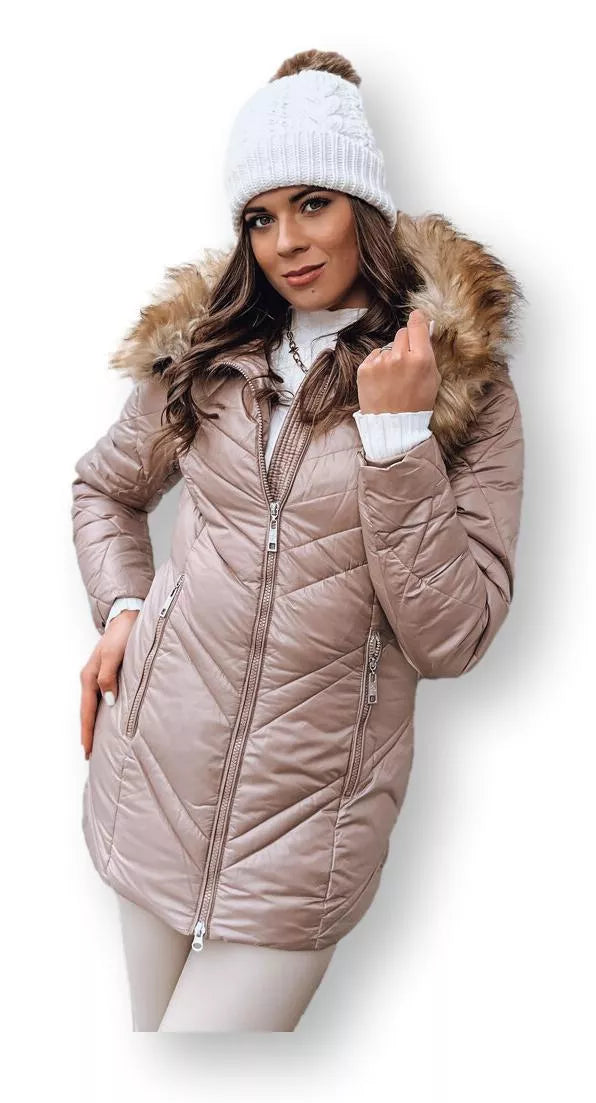 Sieviešu brūna jaka Sima