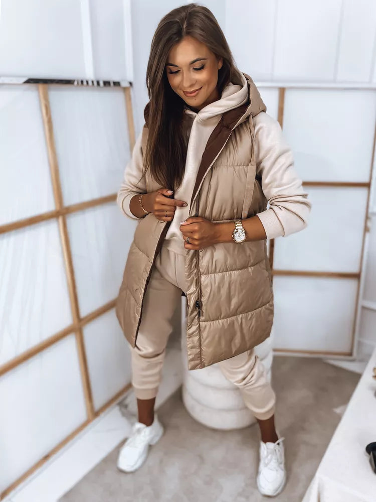 Sieviešu brūna veste Rosi