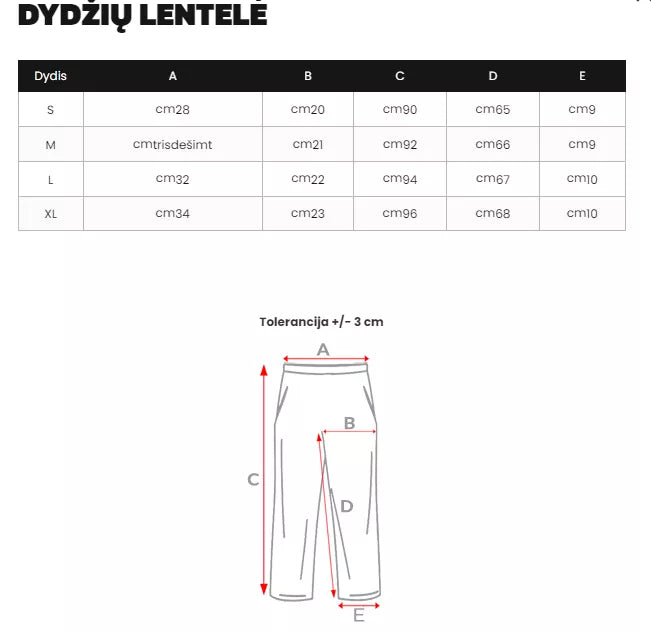 Sieviešu brūnas bikses Emi