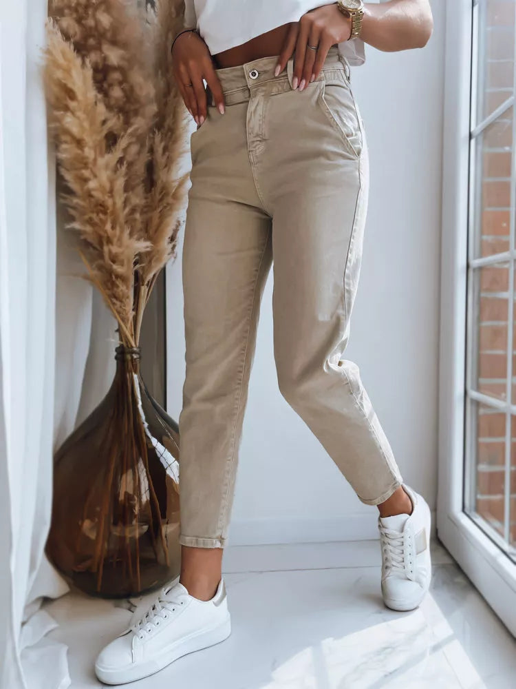 Sieviešu brūnas bikses Fin