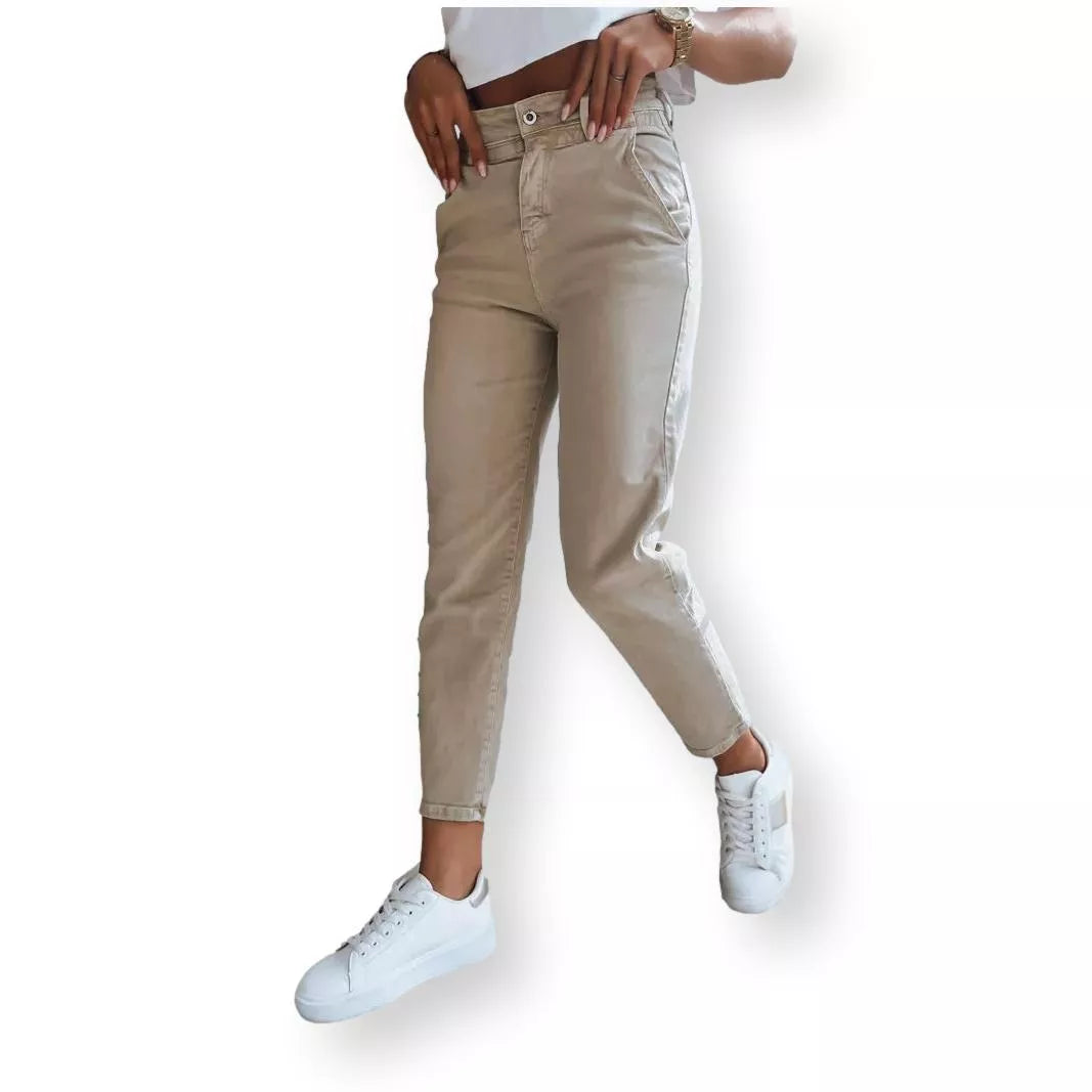 Sieviešu brūnas bikses Fin