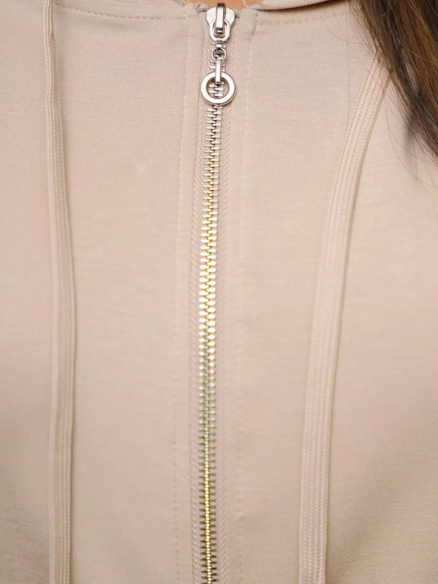 Sieviešu brūns brīvā laika apģērbu komplekts Tiny.