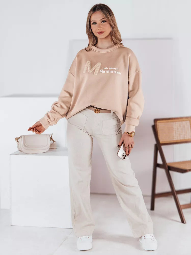 Sieviešu brūns džemperis Aven