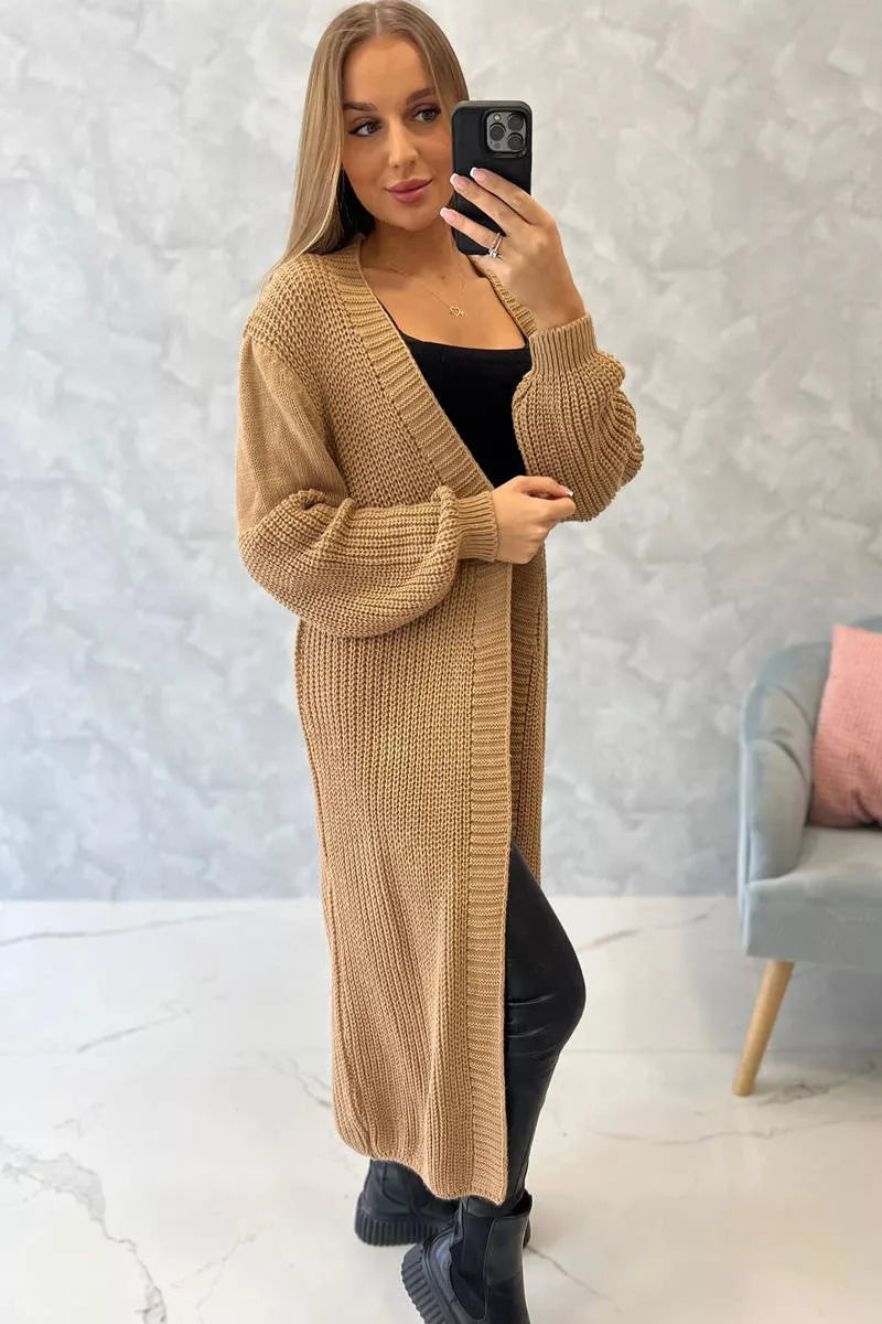 Sieviešu brūns kardigans Longy 