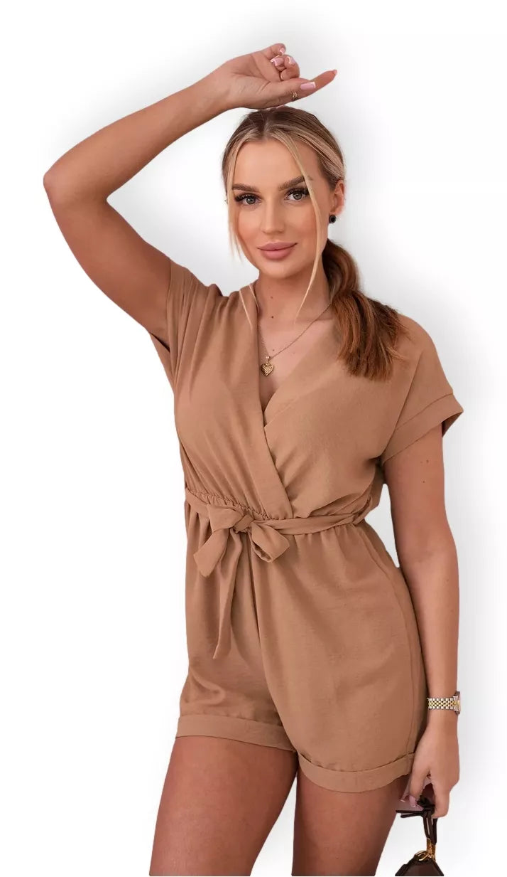 Sieviešu brūns kombinezons Nicolette
