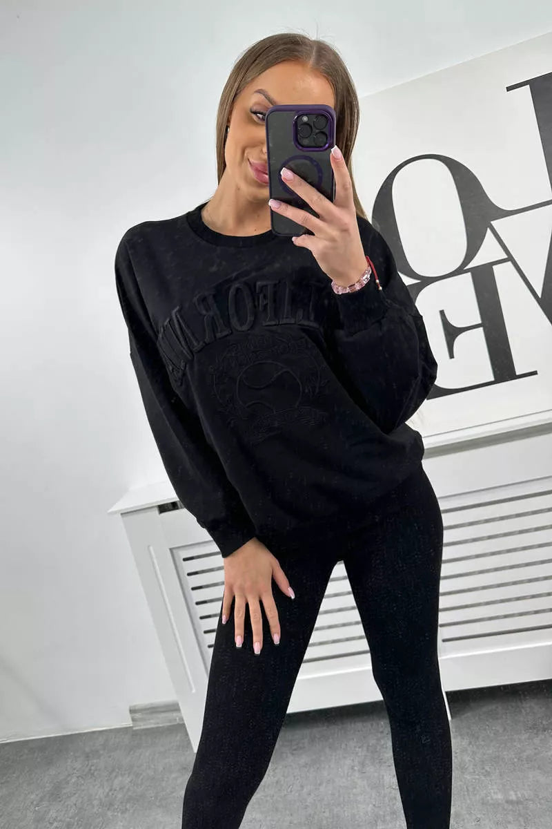 Sieviešu melns komplekts California