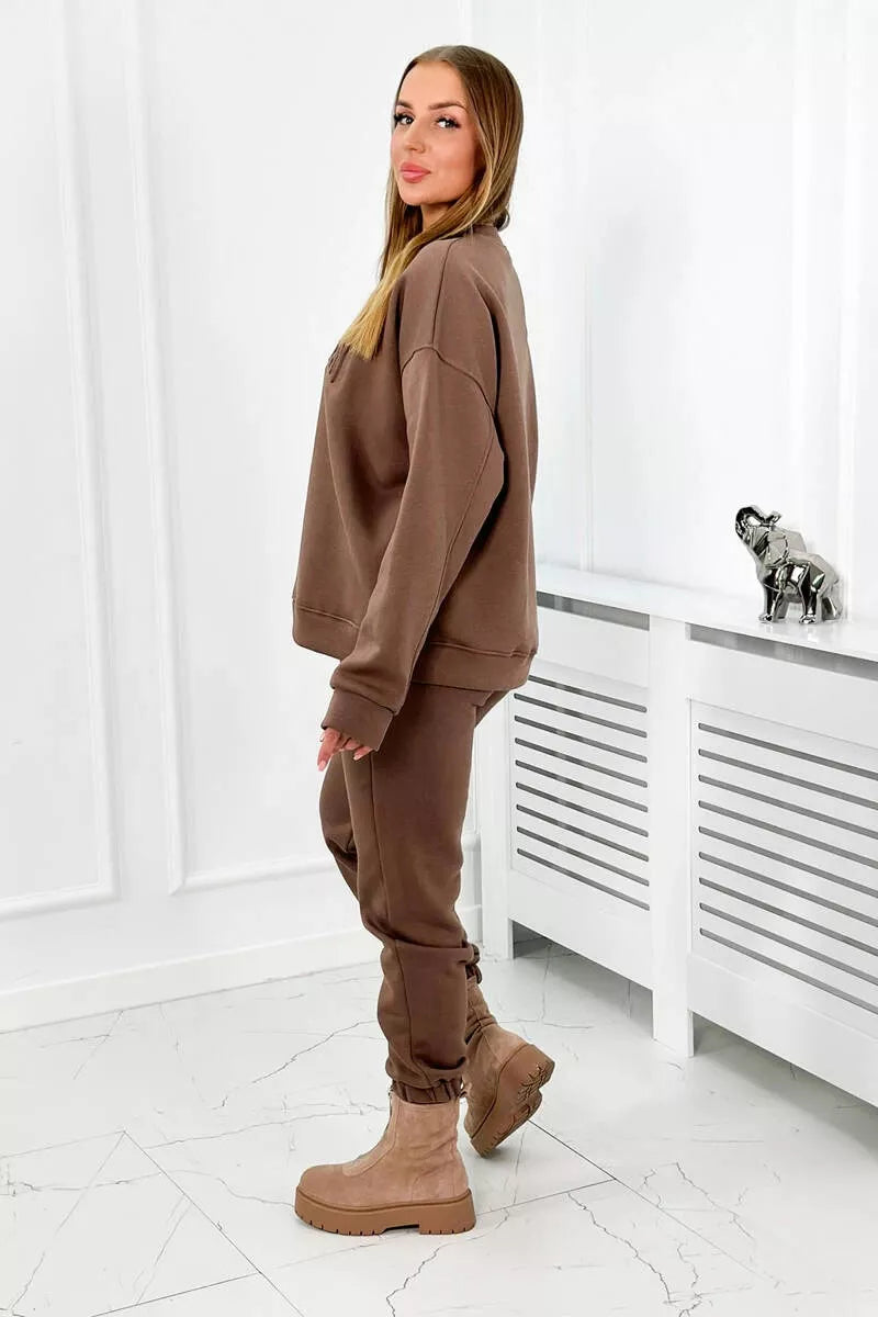 Sieviešu brūns komplekts Copenhagen