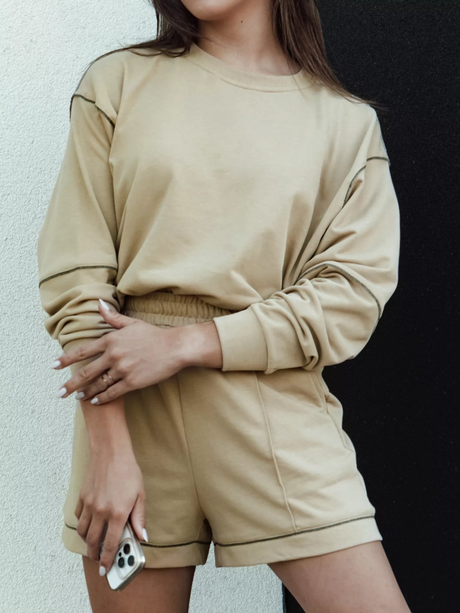 Sieviešu brūns komplekts Megin.