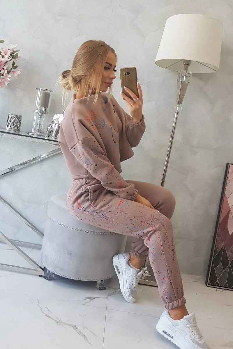 Sieviešu brūns komplekts Splash