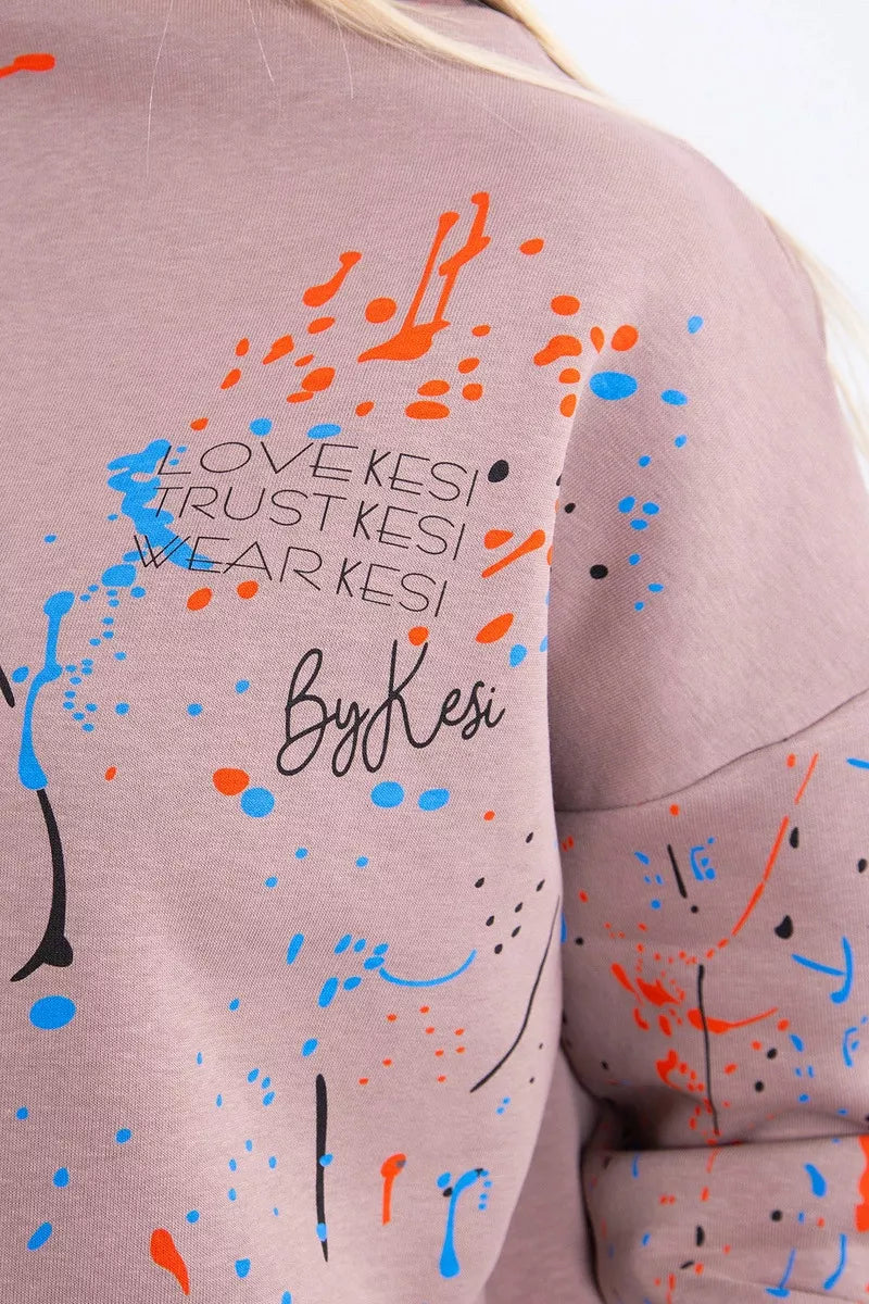 Sieviešu brūns komplekts Splash