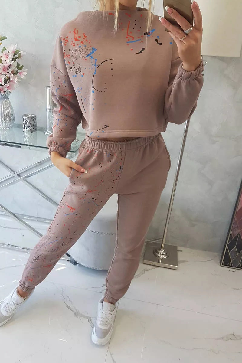 Sieviešu brūns komplekts Splash