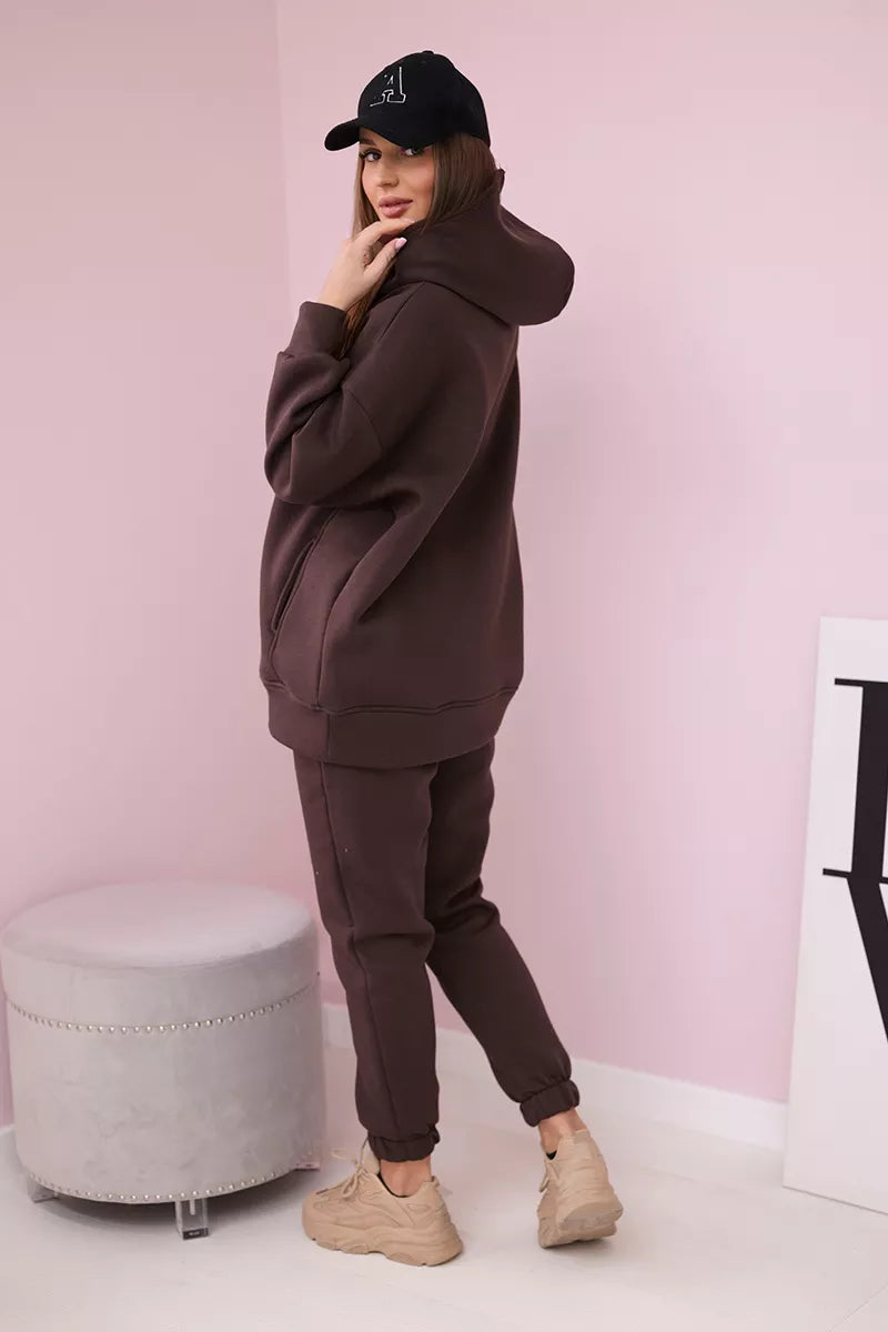 Sieviešu brūns komplekts Vivi.