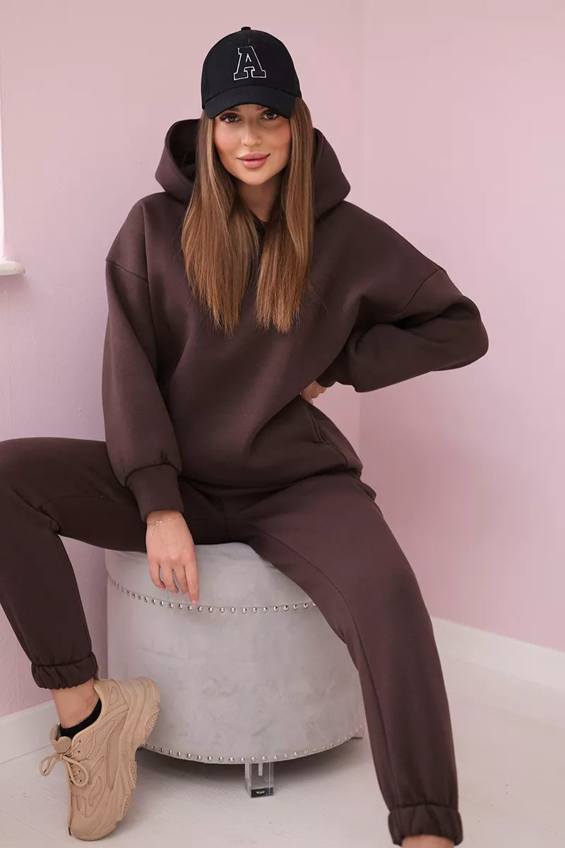 Sieviešu brūns komplekts Vivi.