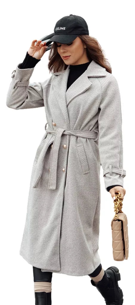 Sieviešu brūns mētelis Cameli