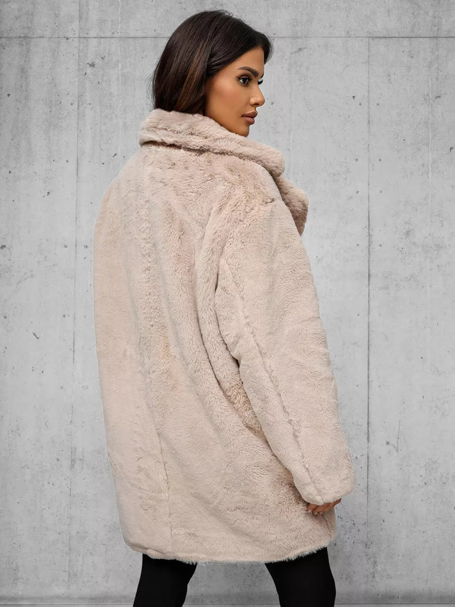 Sieviešu brūns mētelis Klara